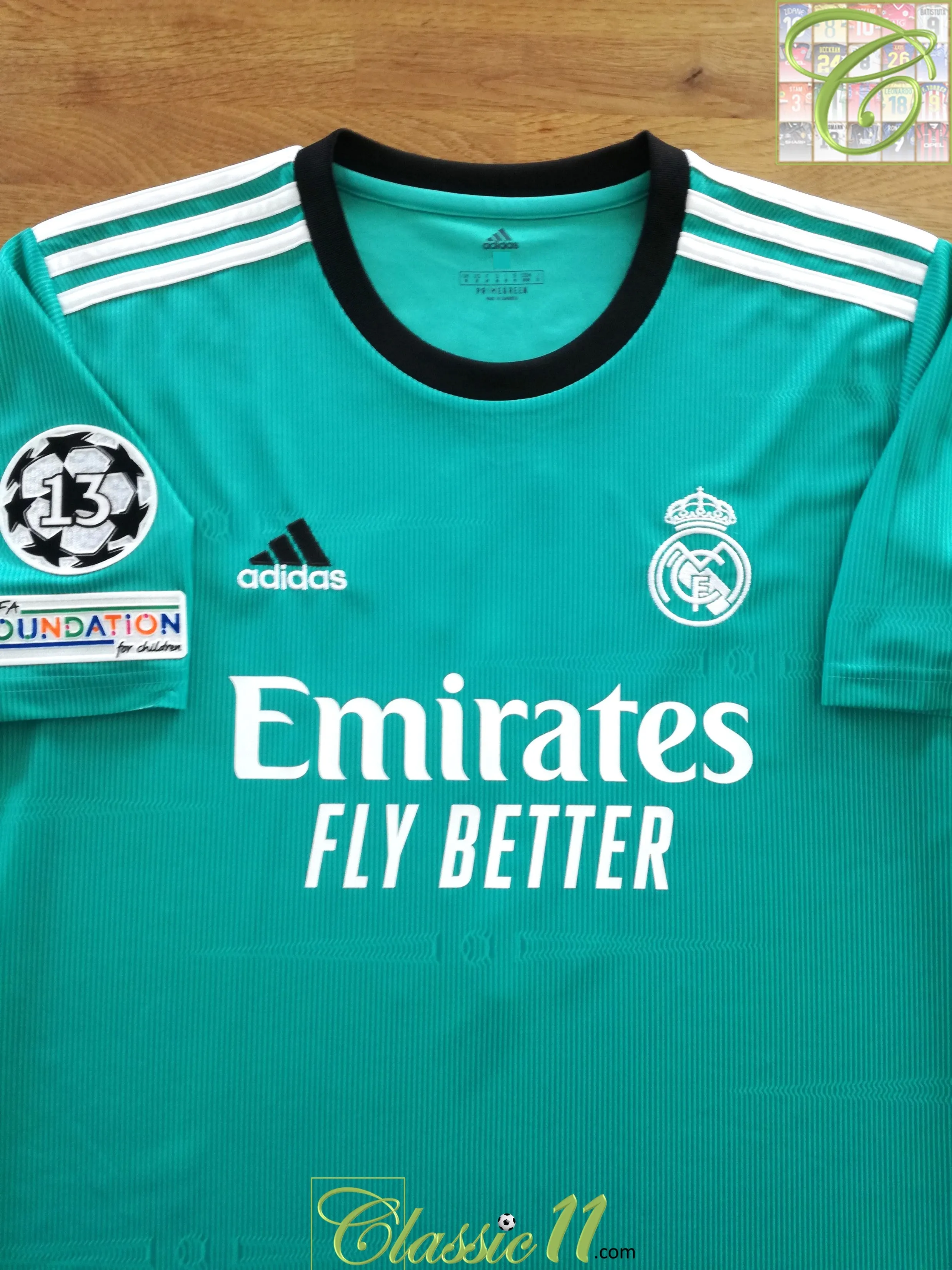 2021/22 Real Madrid 3rd Champions League Football Shirt Kroos #8 (M)