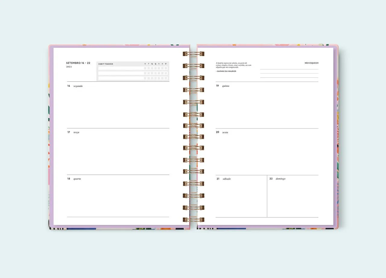 Agenda Iris Rosa