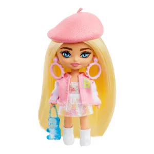 Barbie Extra Mini Minis Muñeca Chamarra Universitaria