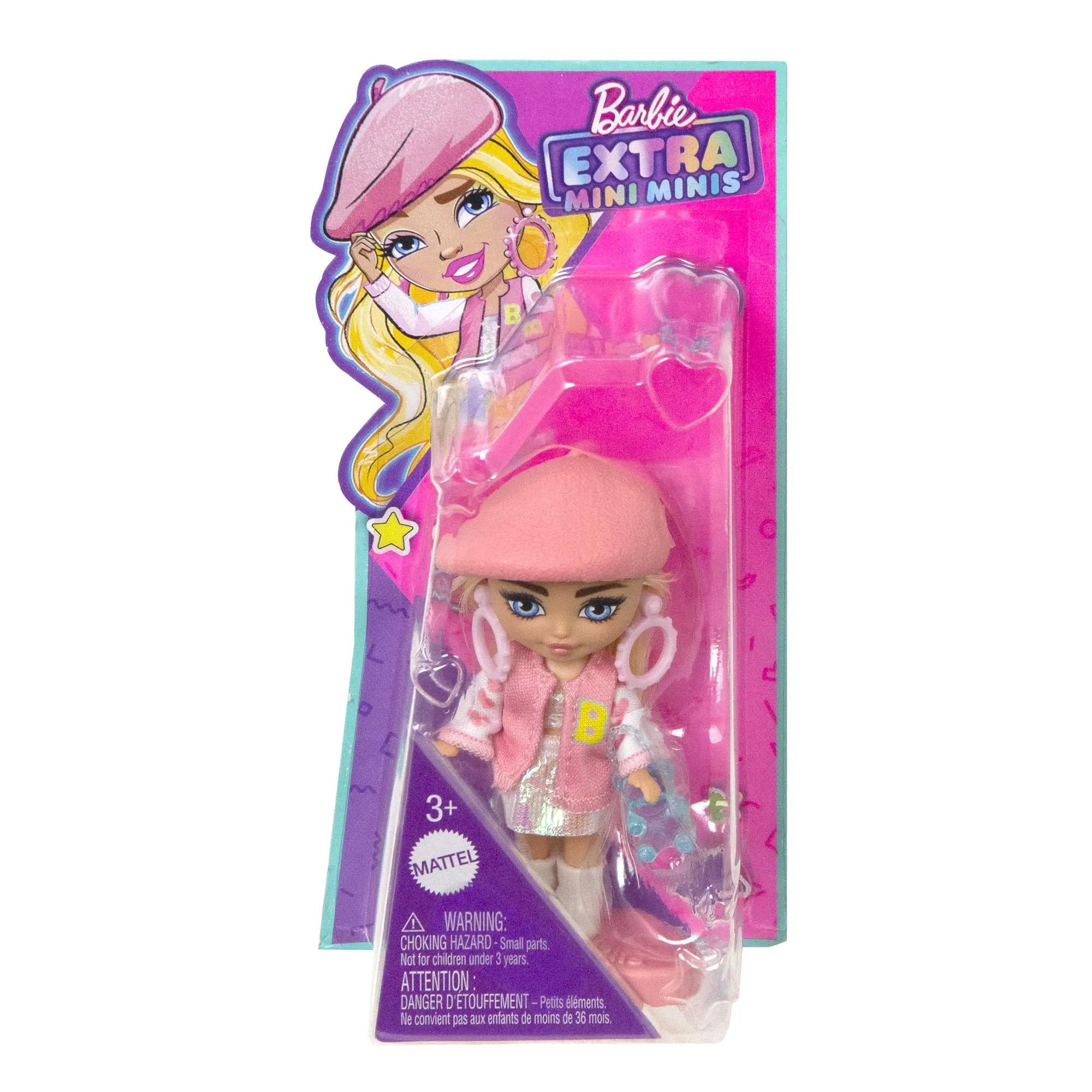 Barbie Extra Mini Minis Muñeca Chamarra Universitaria