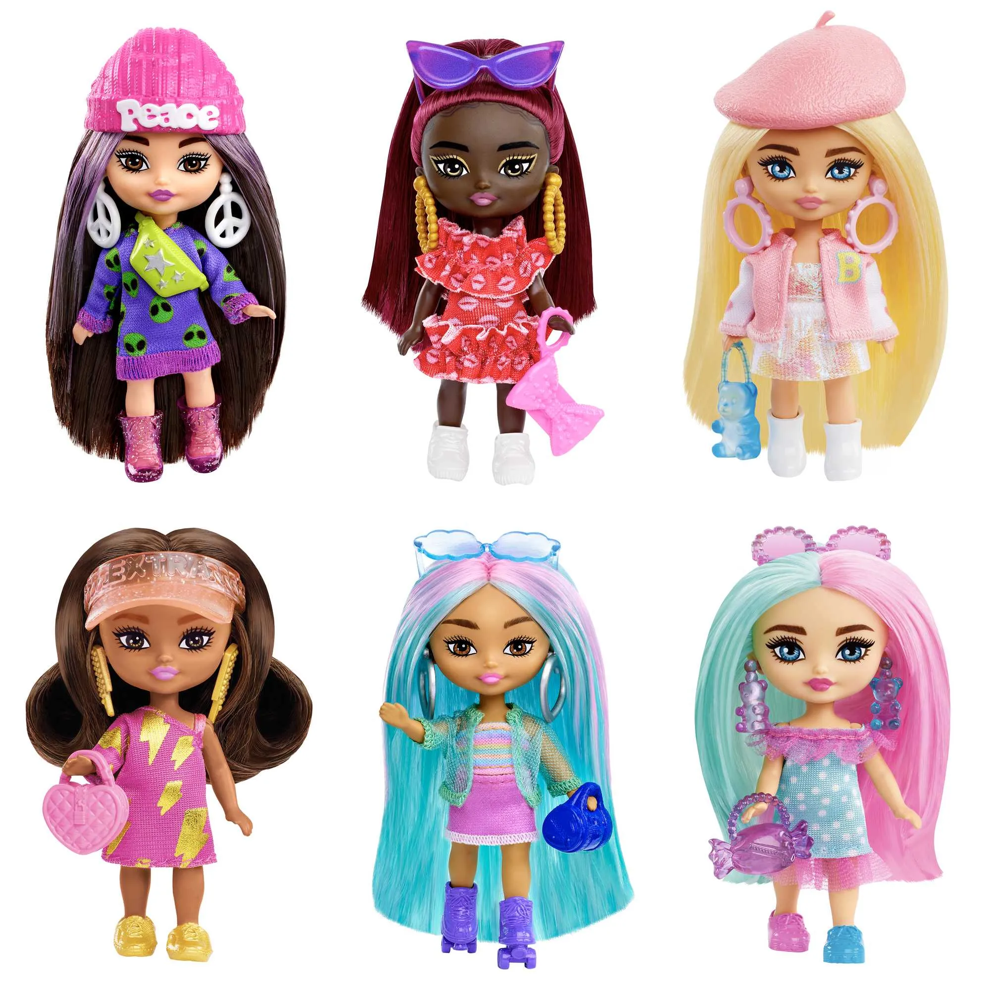 Barbie Extra Mini Minis Muñeca Chamarra Universitaria