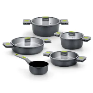 Batería de cocina 9 piezas Life
