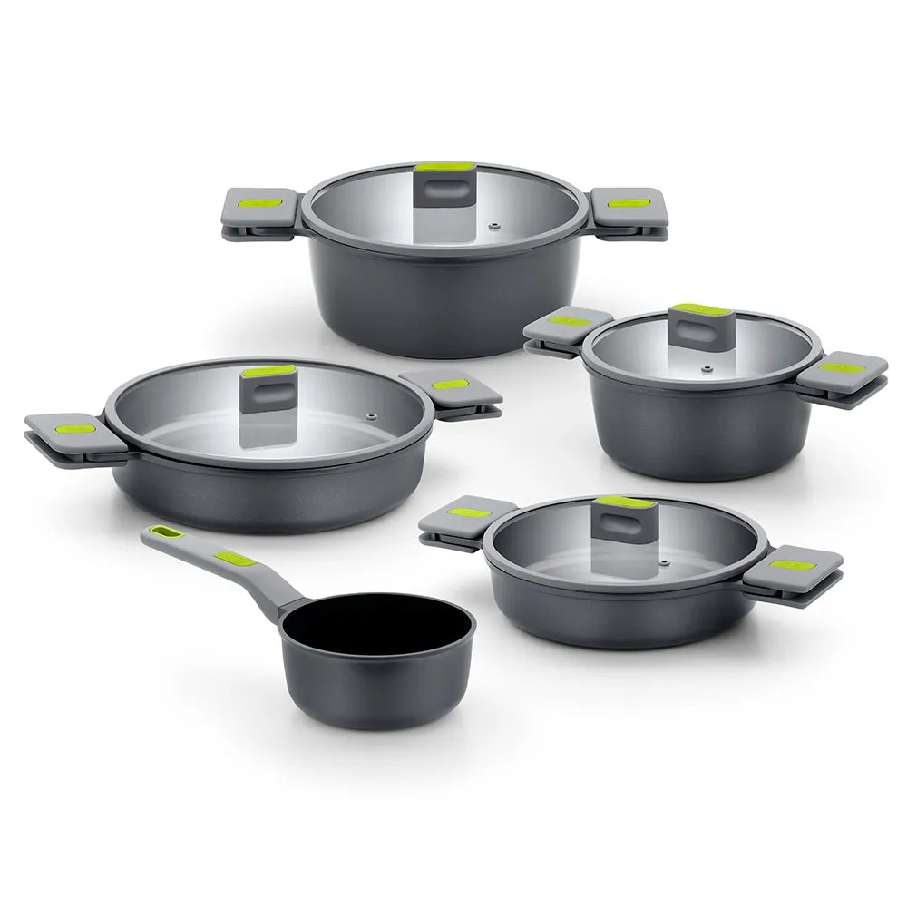 Batería de cocina 9 piezas Life