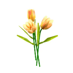Bloques De Construcción Diseño Tulipanes Amarillos Jaki