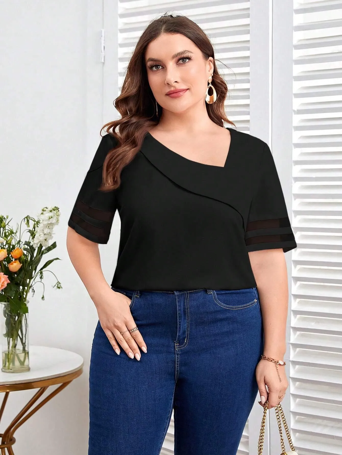 Blusa Feminina De Manga - Kaitlyn