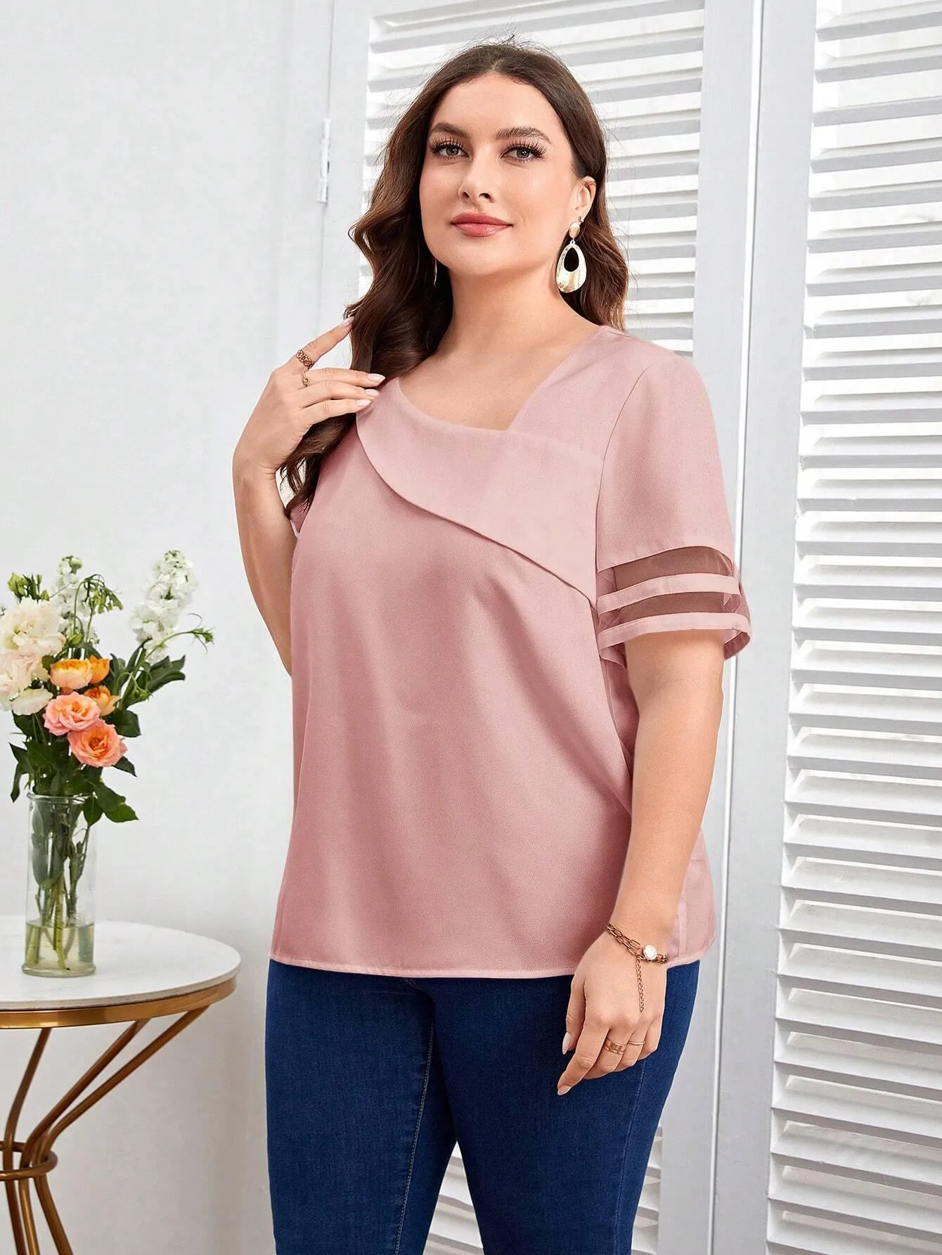 Blusa Feminina De Manga - Kaitlyn