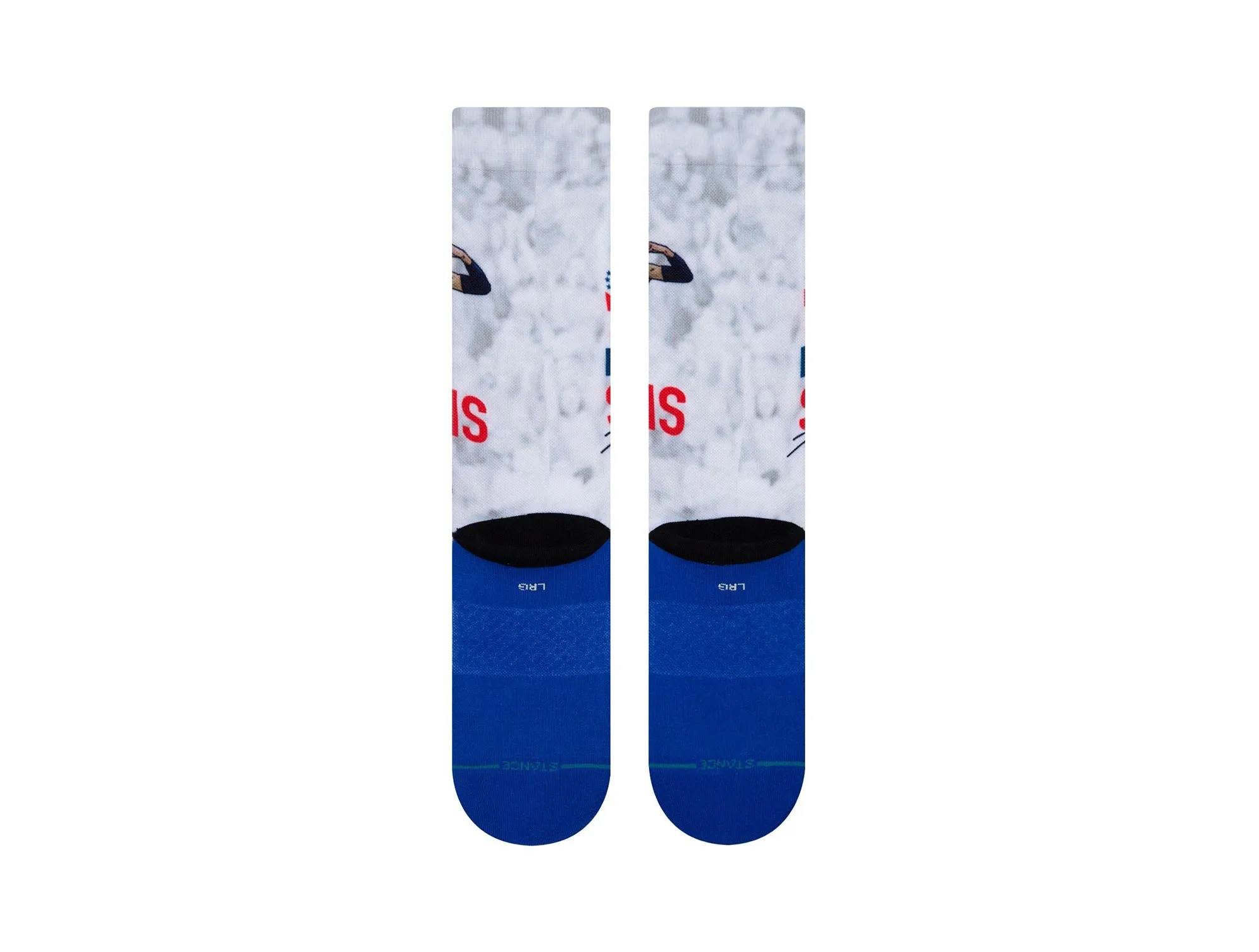 Calcetin Stance Simmons Big Head Unisex Azul