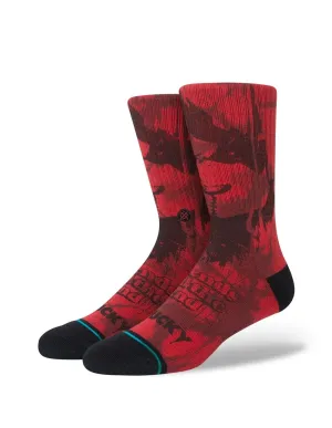 Calcetines Stance Wanna Play Rojos y Negros Unisex