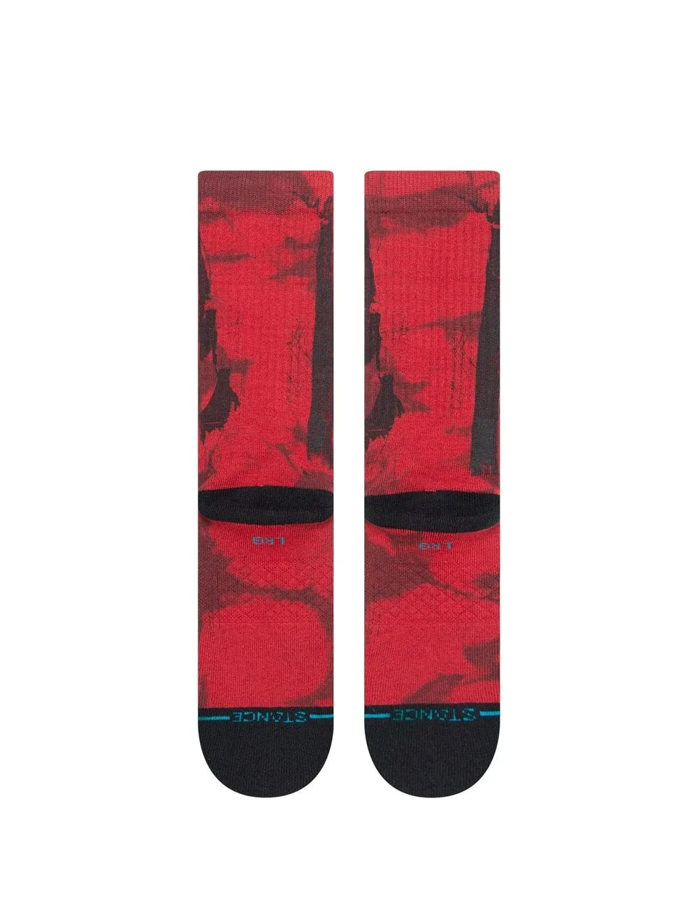 Calcetines Stance Wanna Play Rojos y Negros Unisex
