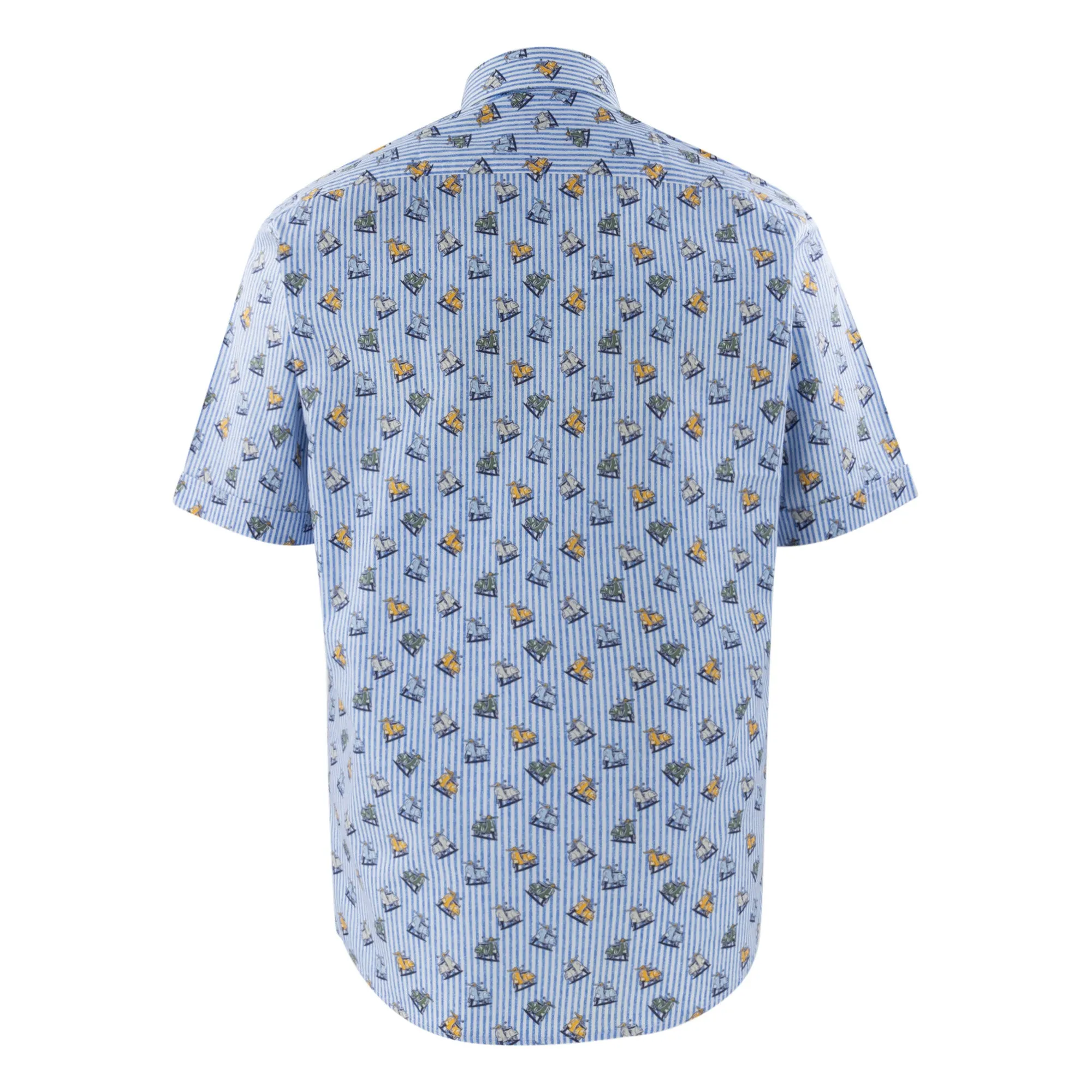 Camisa estampada regular fit 416676