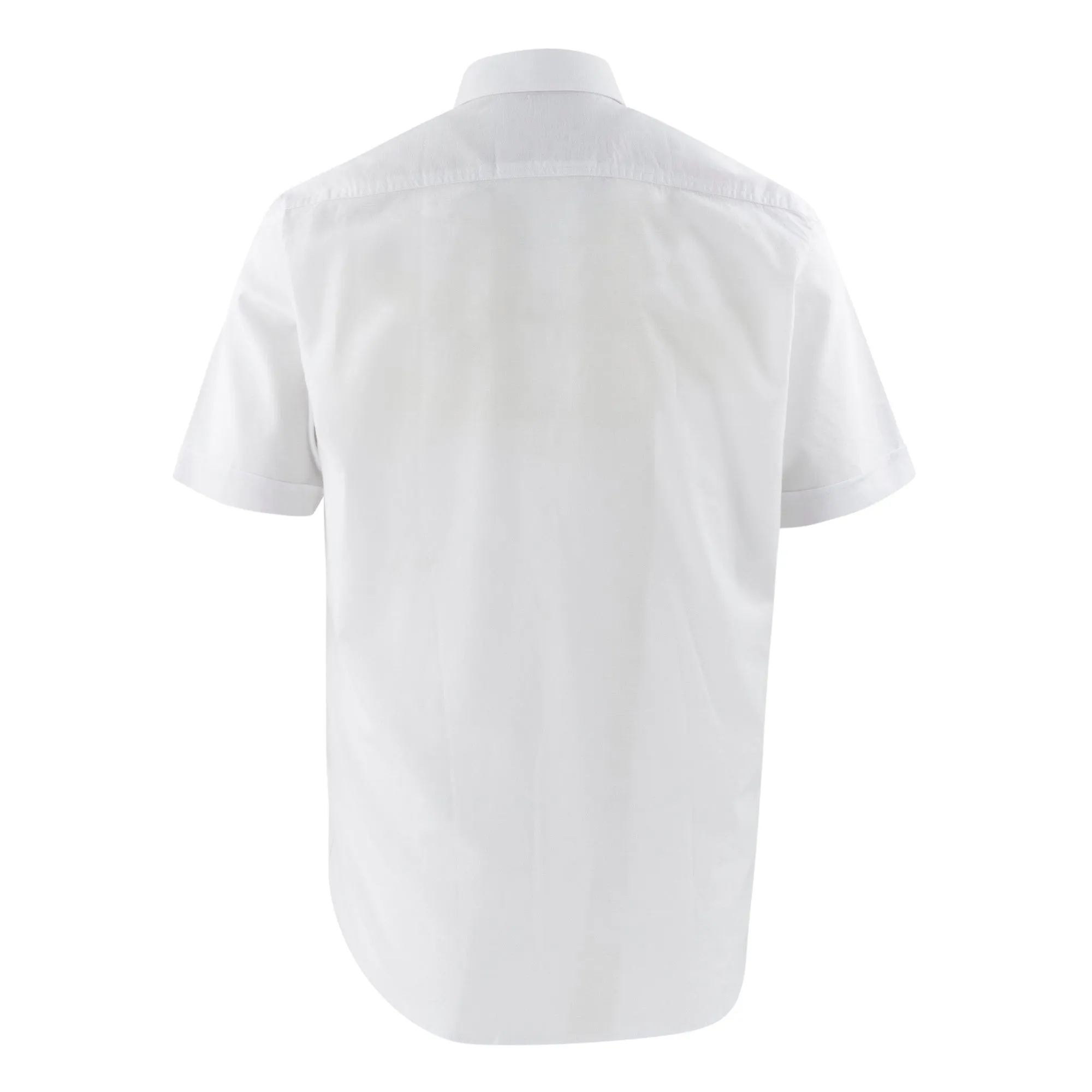 Camisa lisa manga corta 416001