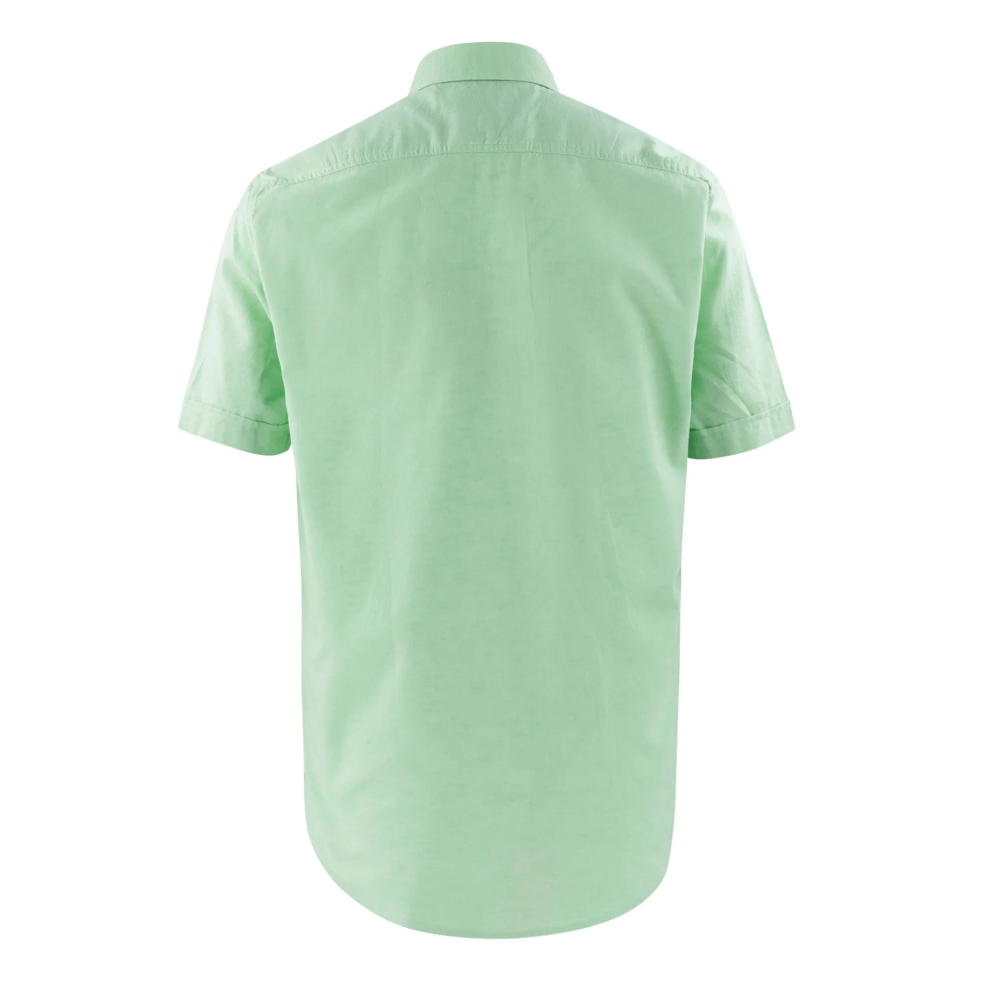 Camisa lisa manga corta 416001