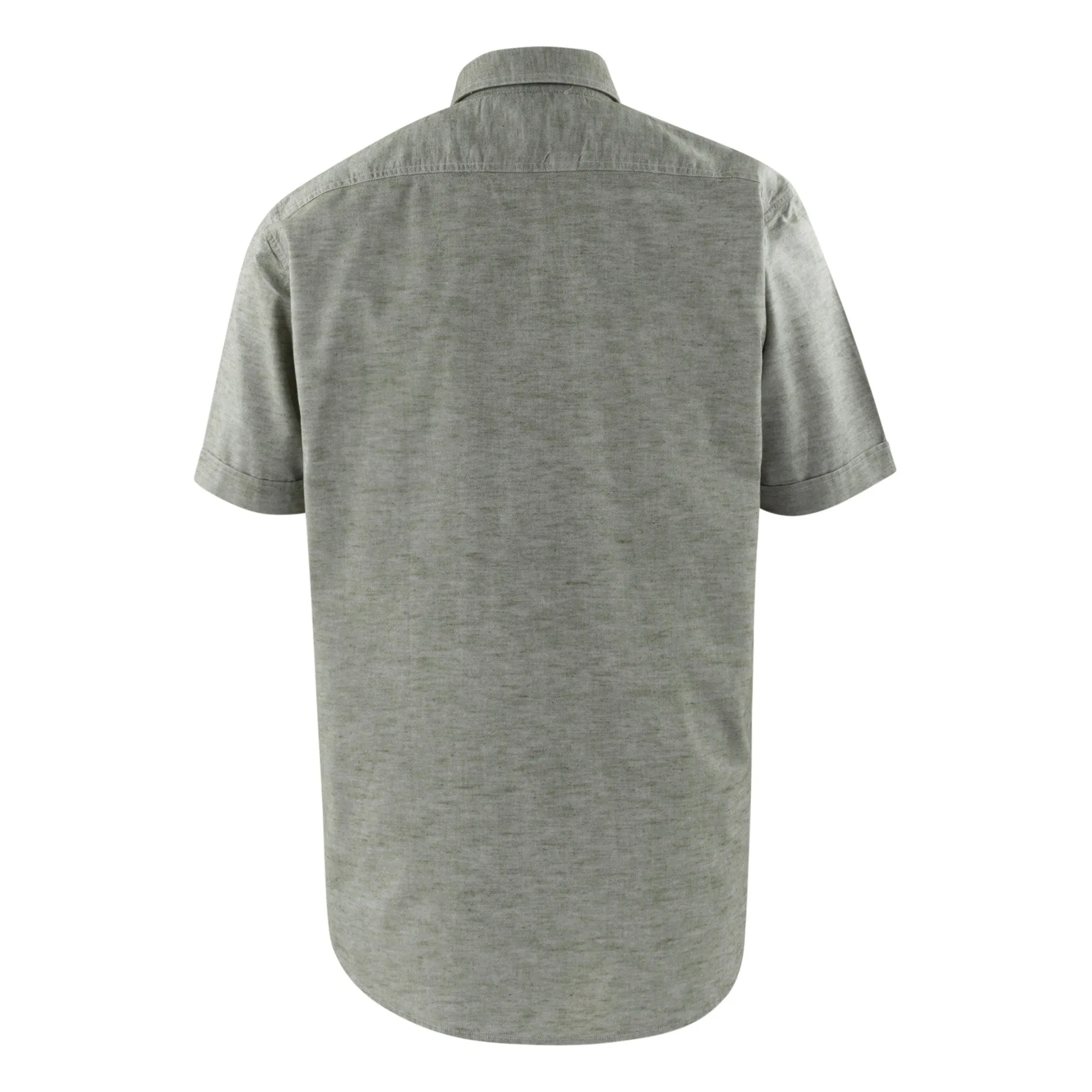Camisa lisa manga corta 416001