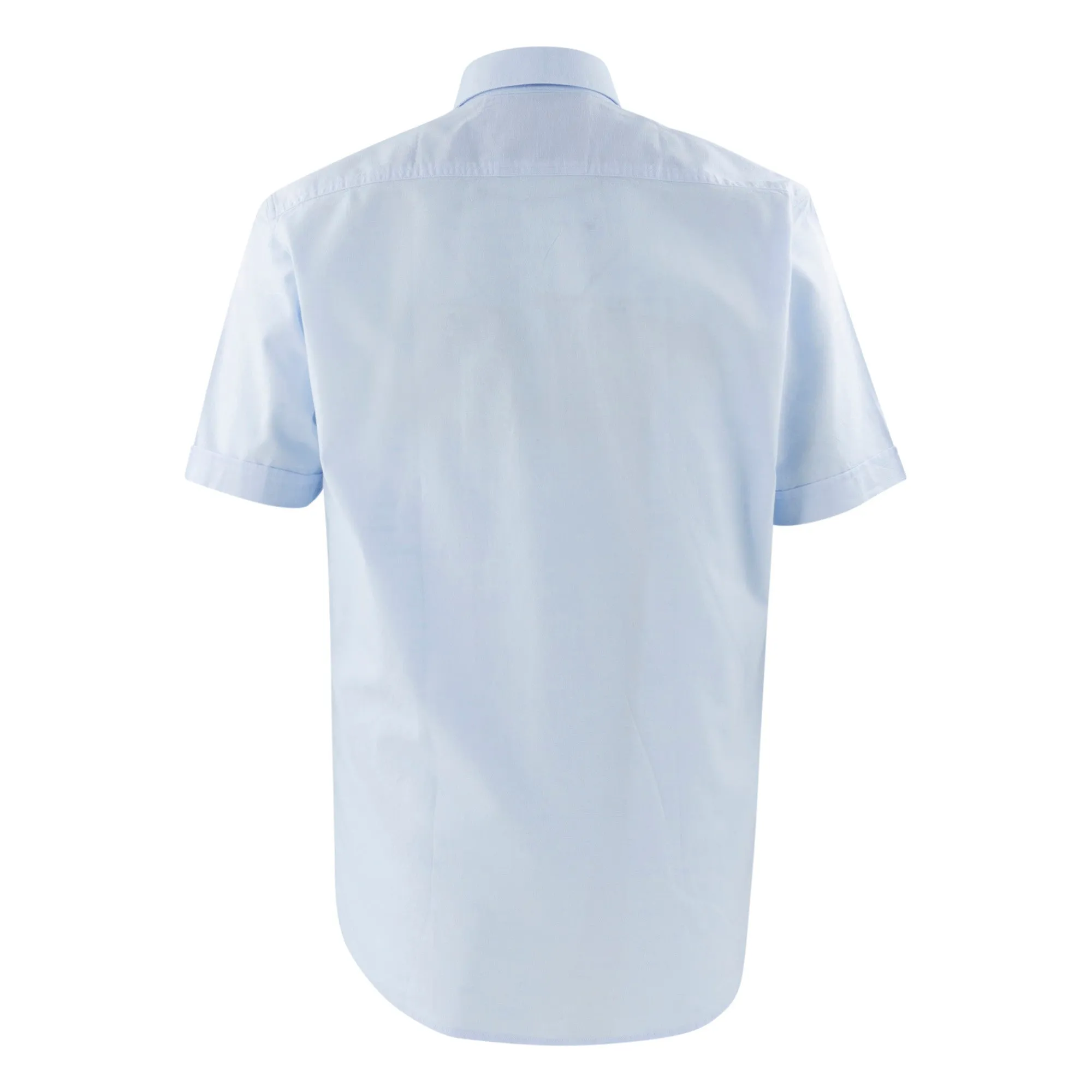 Camisa lisa manga corta 416001