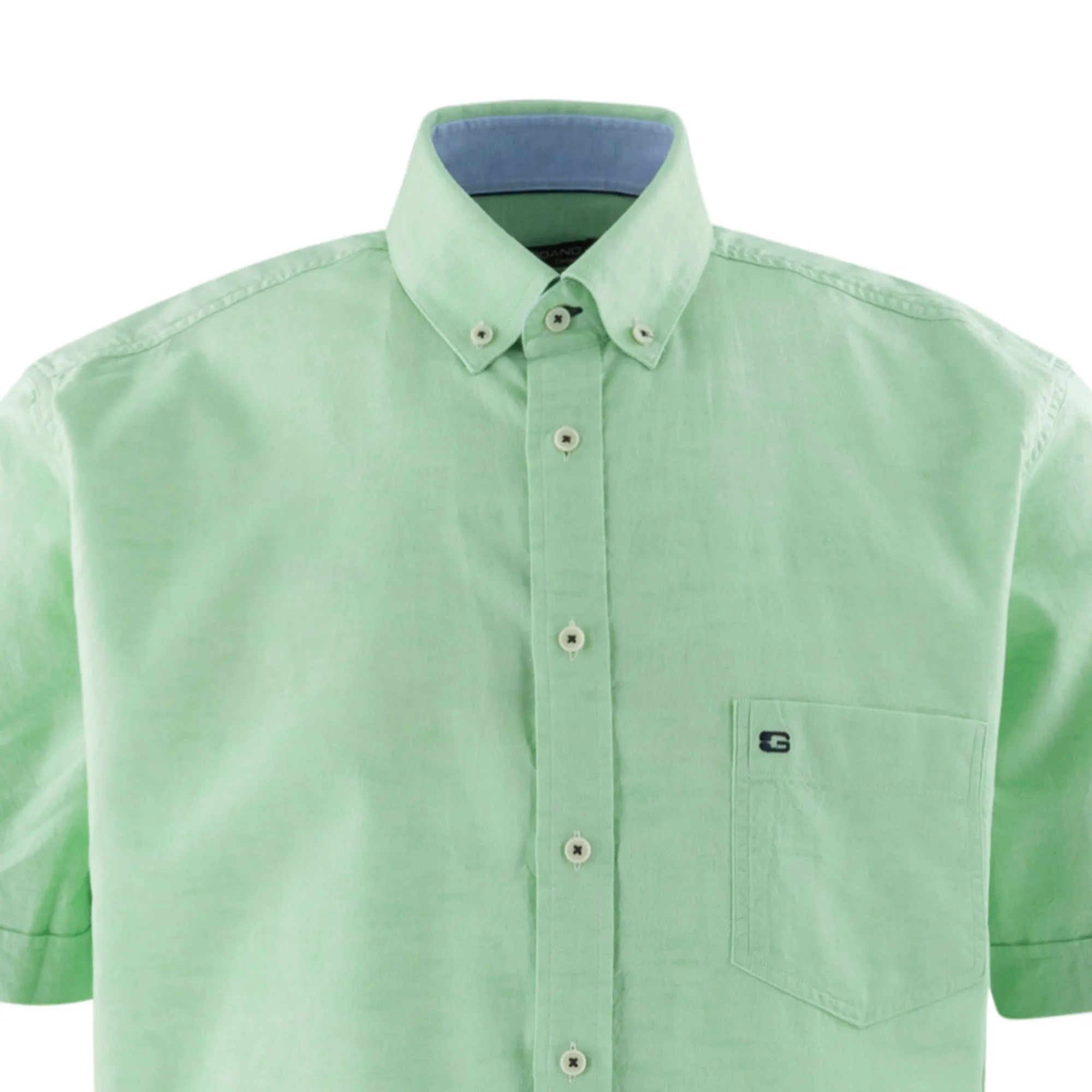 Camisa lisa manga corta 416001