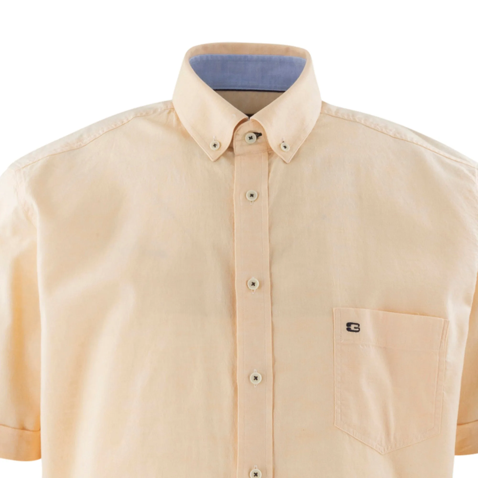 Camisa lisa manga corta 416001