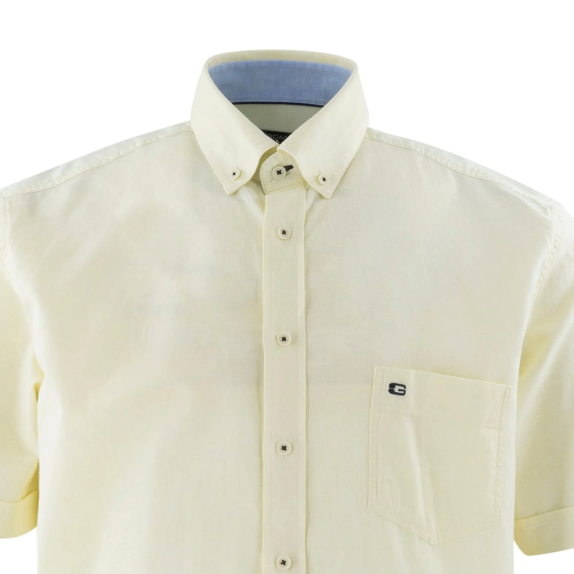 Camisa lisa manga corta 416001