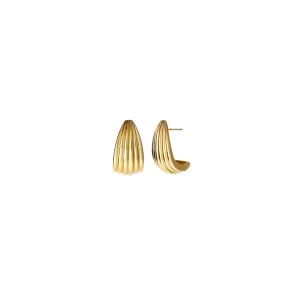 ELEGANT STRIPED DROP ESSENTIAL EARRINGS