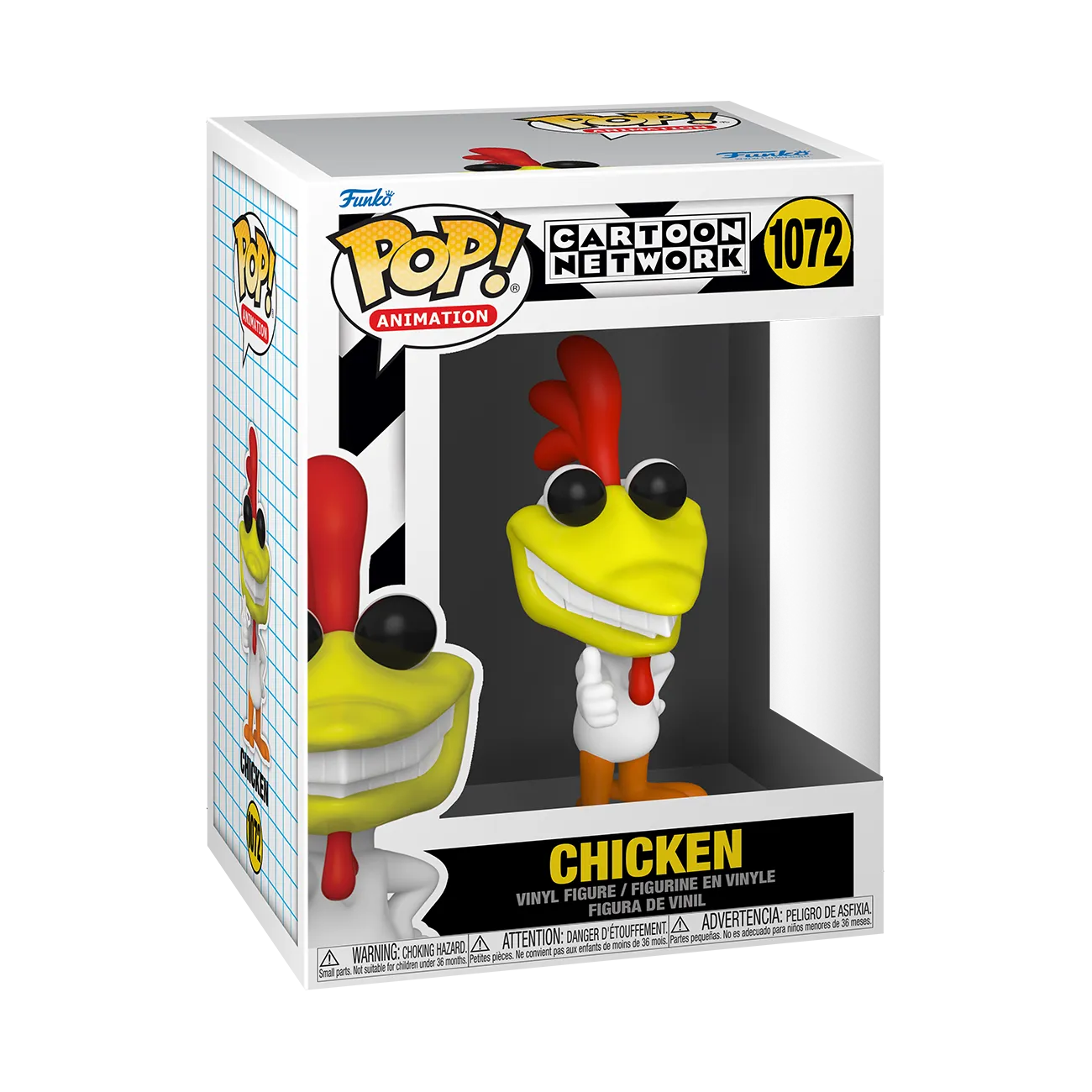 Funko Pop Animation: La Vaca y el Pollito Cartoon Network - Pollito
