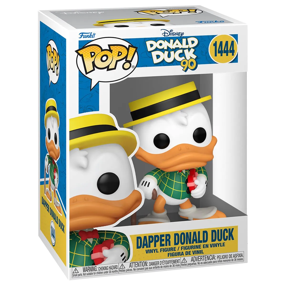 Funko Pop Disney: Pato Donald 90 Aniversario - Pato Donald Elegante
