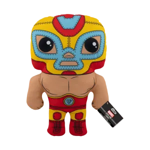 Funko Pop Plush: Marvel Lucha Libre - Iron Man El Heroe Invicto 17 Pulgadas Peluche