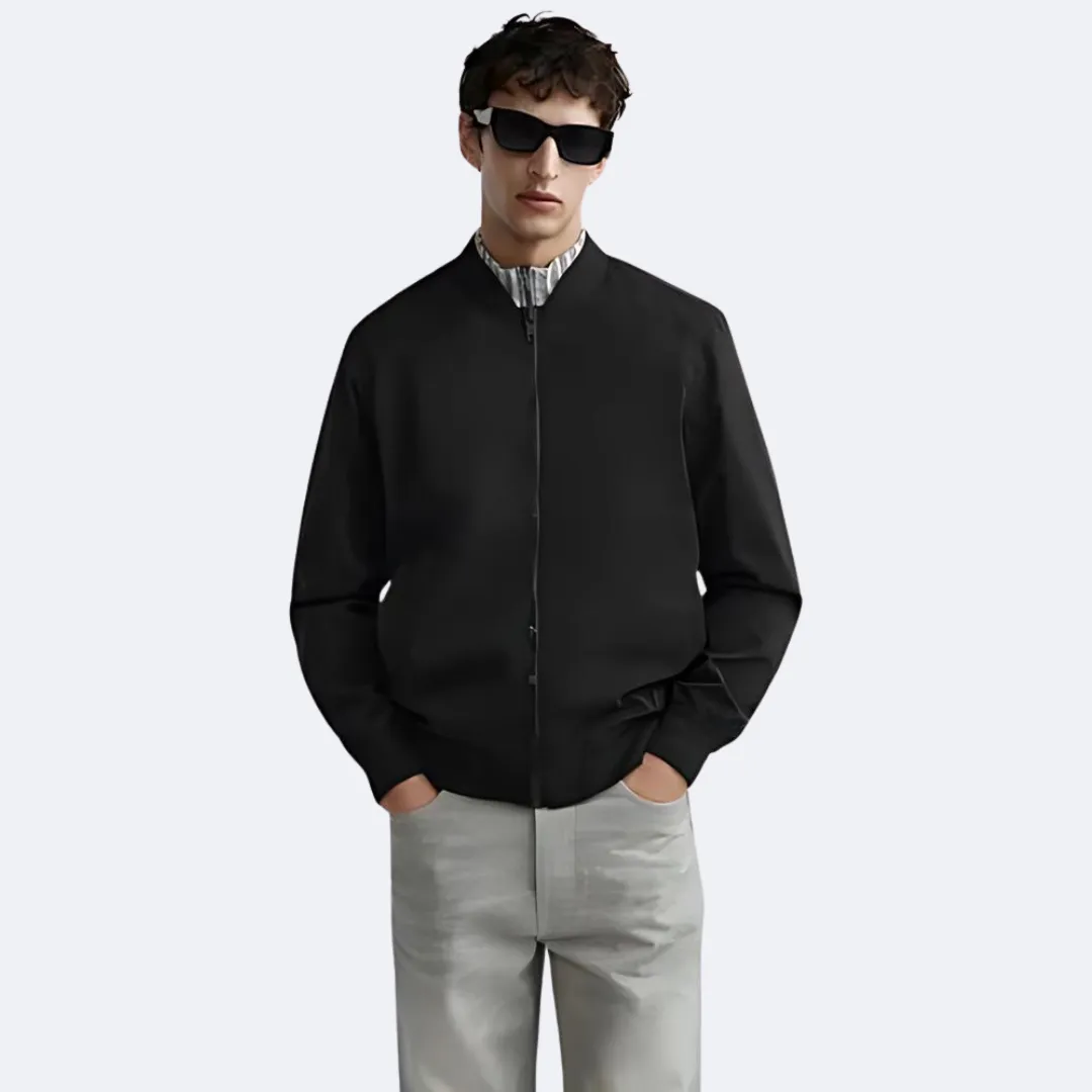 Jaqueta Baseball Suede