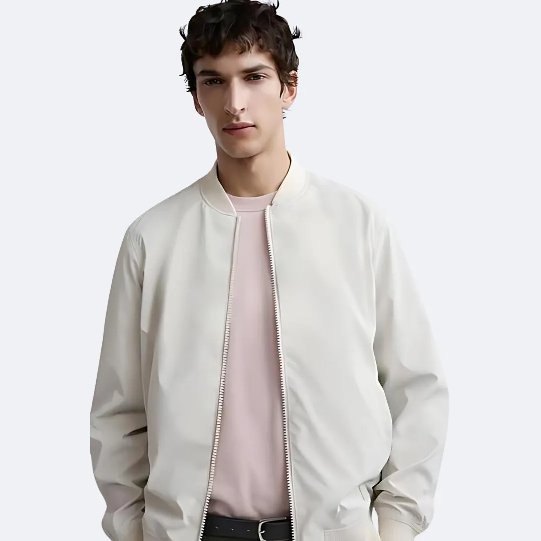 Jaqueta Baseball Suede