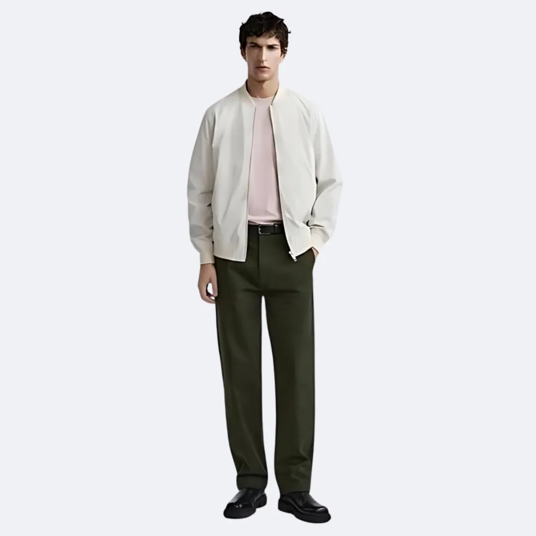 Jaqueta Baseball Suede