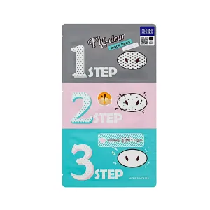 Pig Nose Clear Black Head 3-Step Kit