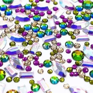 Preciosa Hummingbird Mix of Flatback Crystals