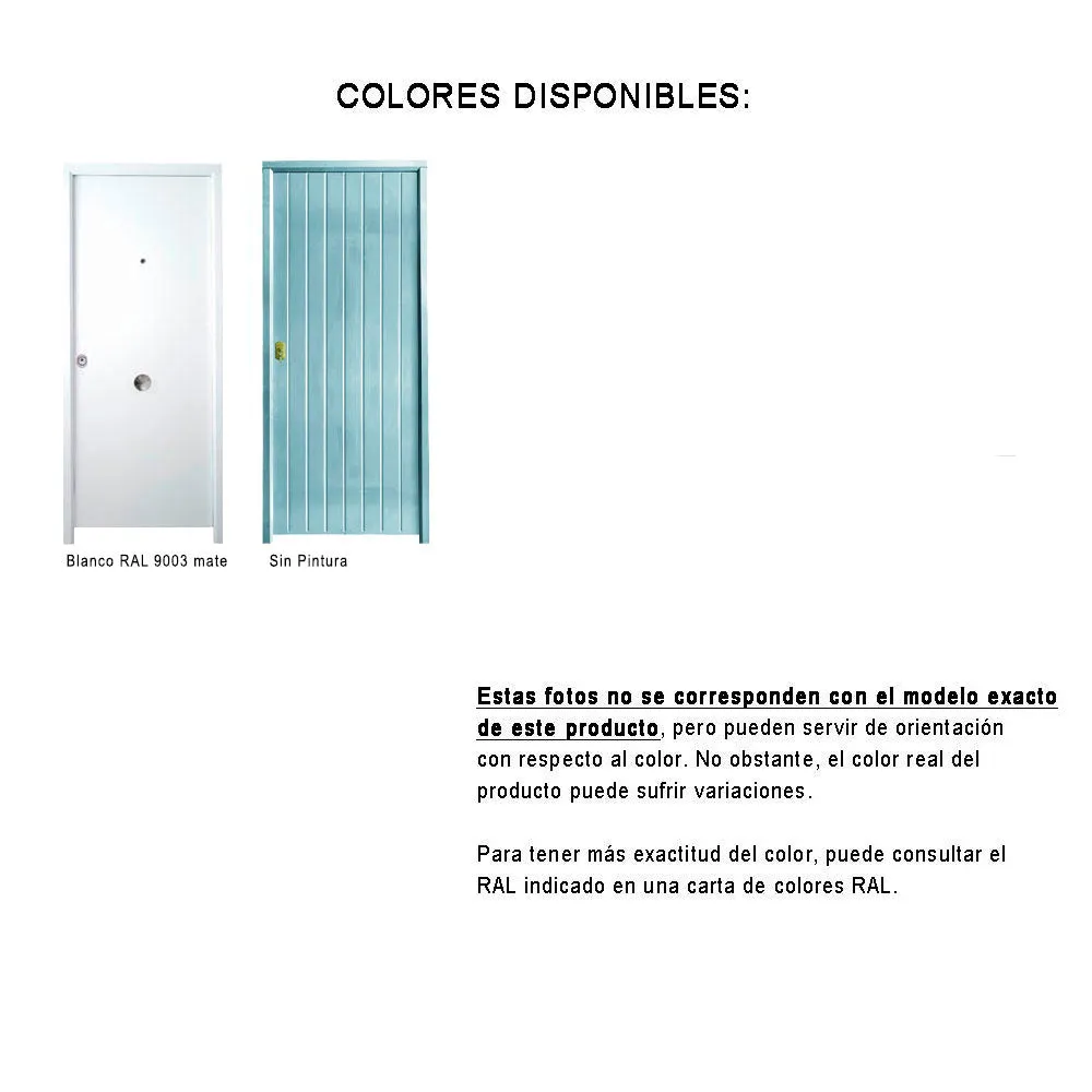 Puerta Acorazada Alameda B4 Grado 3 3 Puntos