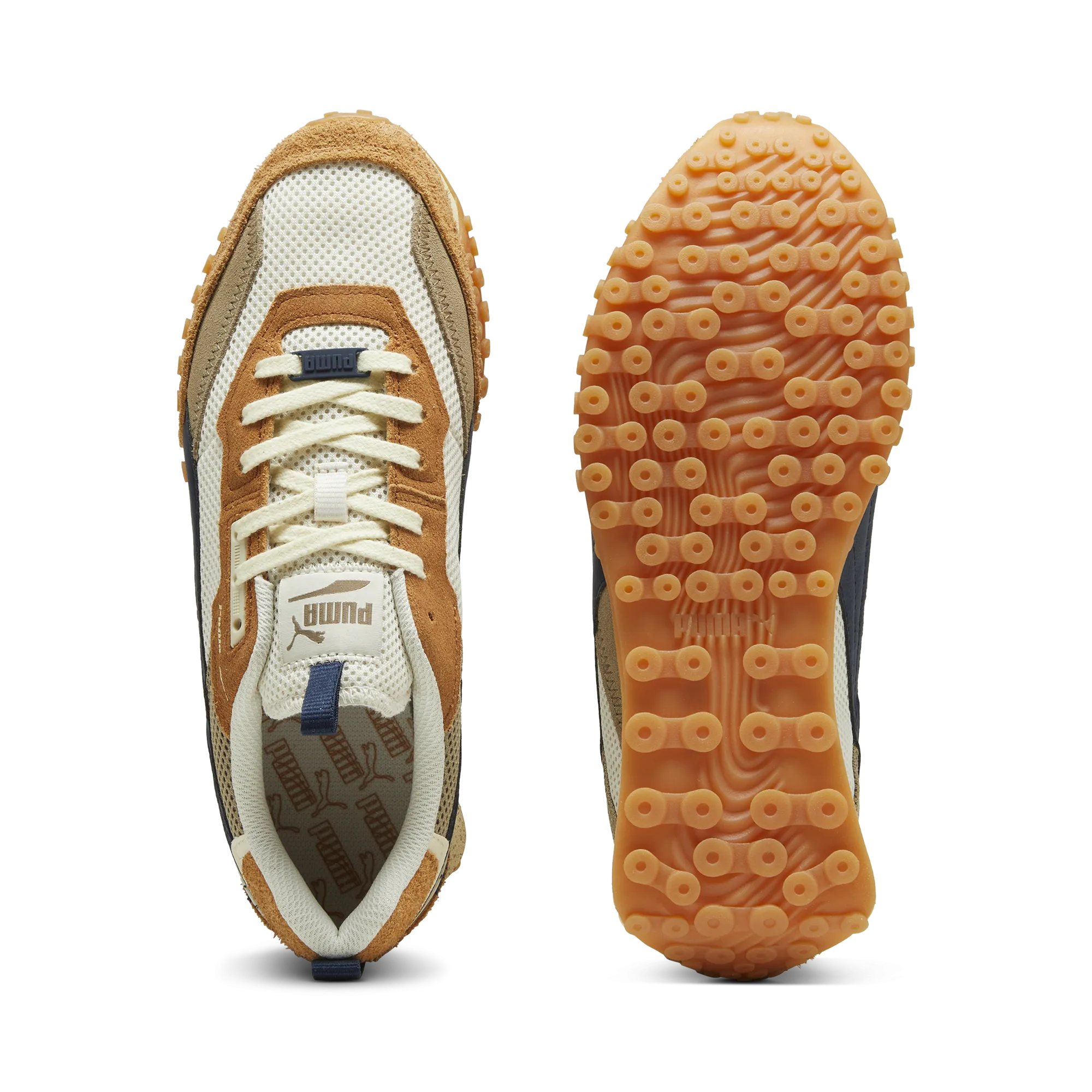PUMA BLKTOP RIDER - Alpine Snow Caramel Latte