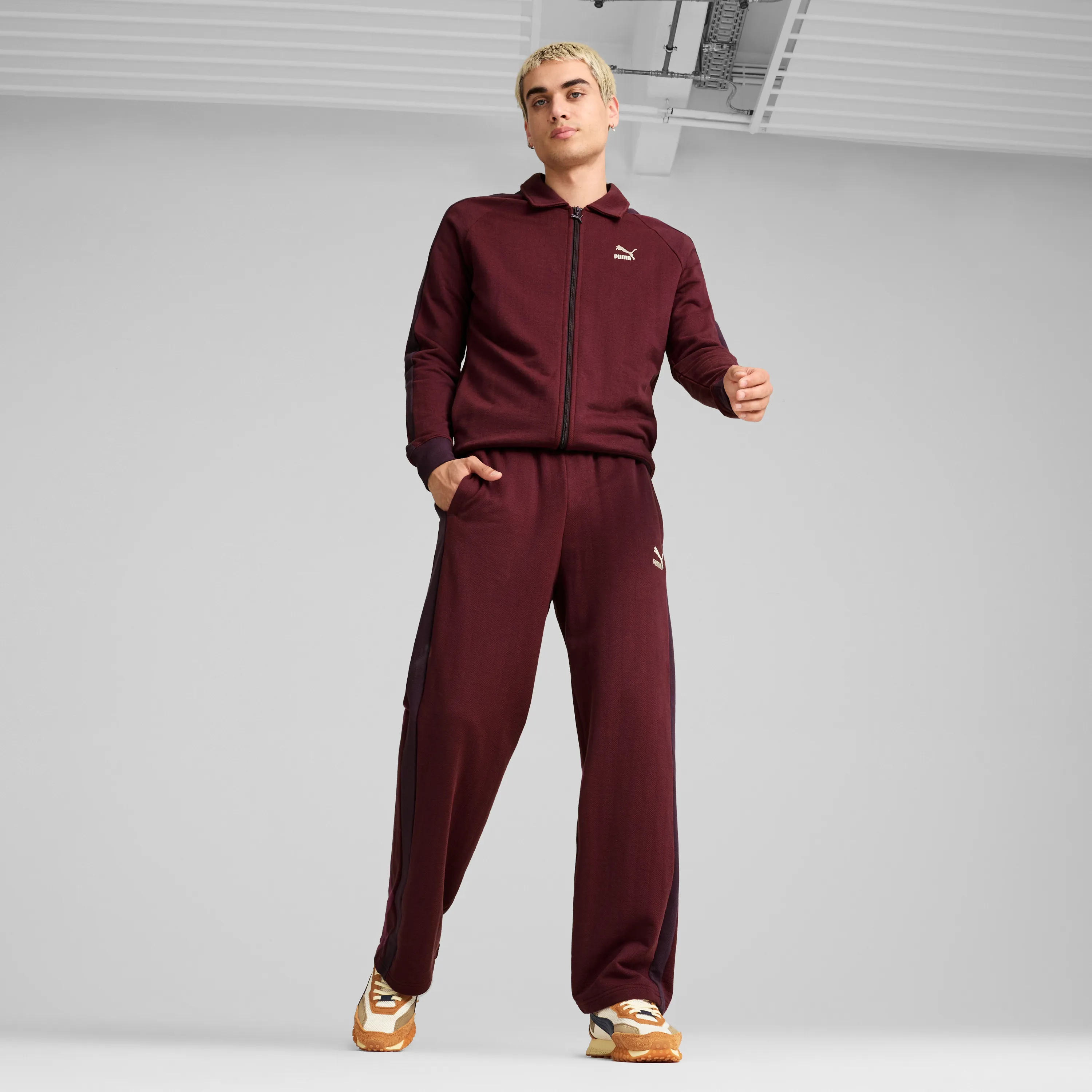 PUMA BLKTOP RIDER - Alpine Snow Caramel Latte