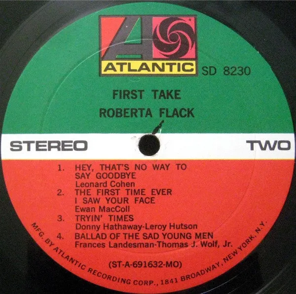 Roberta Flack - First Take - LP