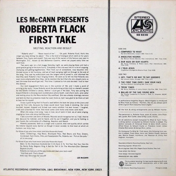 Roberta Flack - First Take - LP