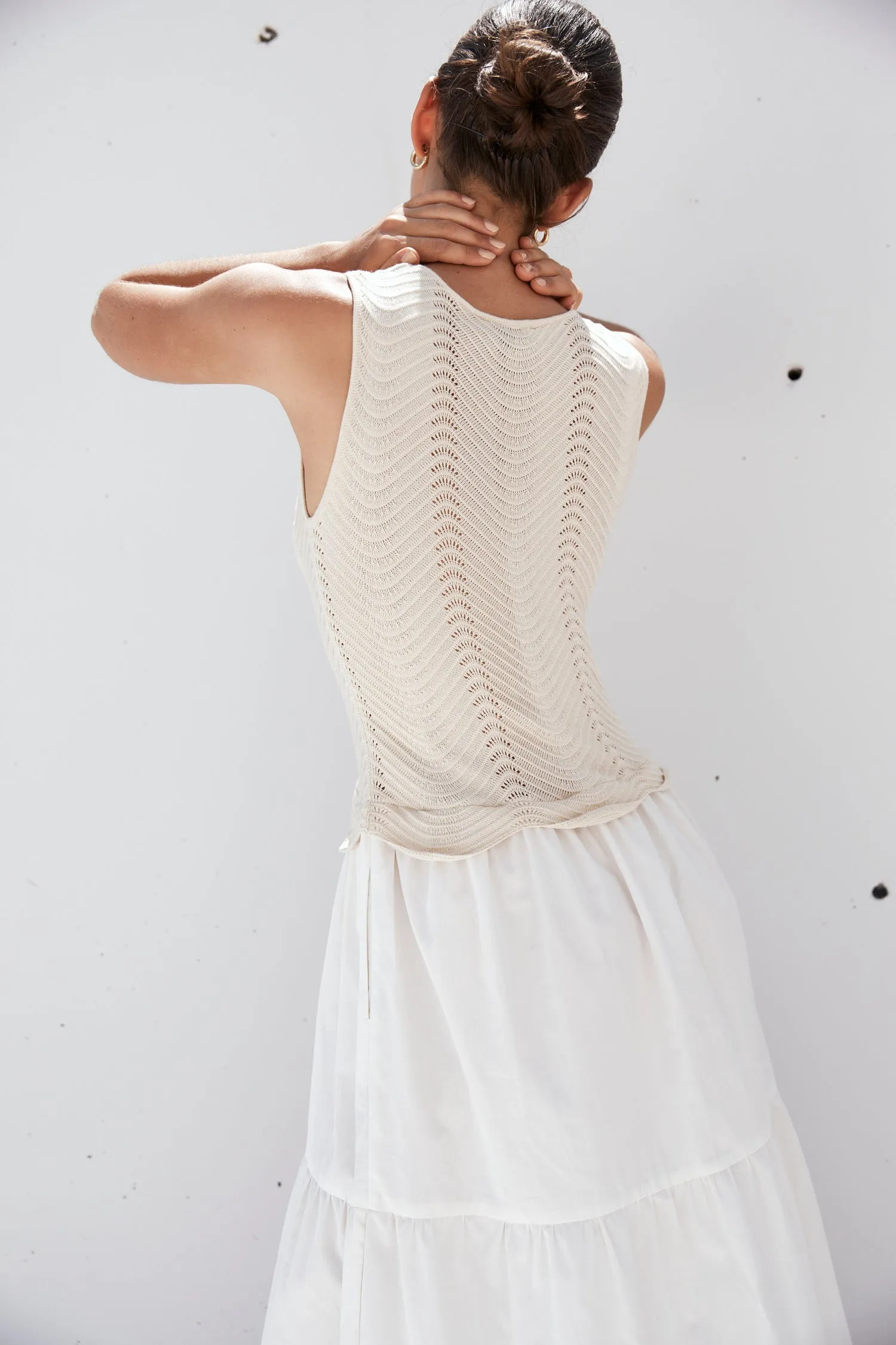 SORRENTO DRESS MACADAMIA