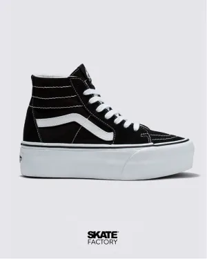 VANS TENIS DAMA PLATAFORMA SK8 NEGRO BLANCO