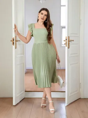 Vestido Longo Elegante Plus Size - Tabitha