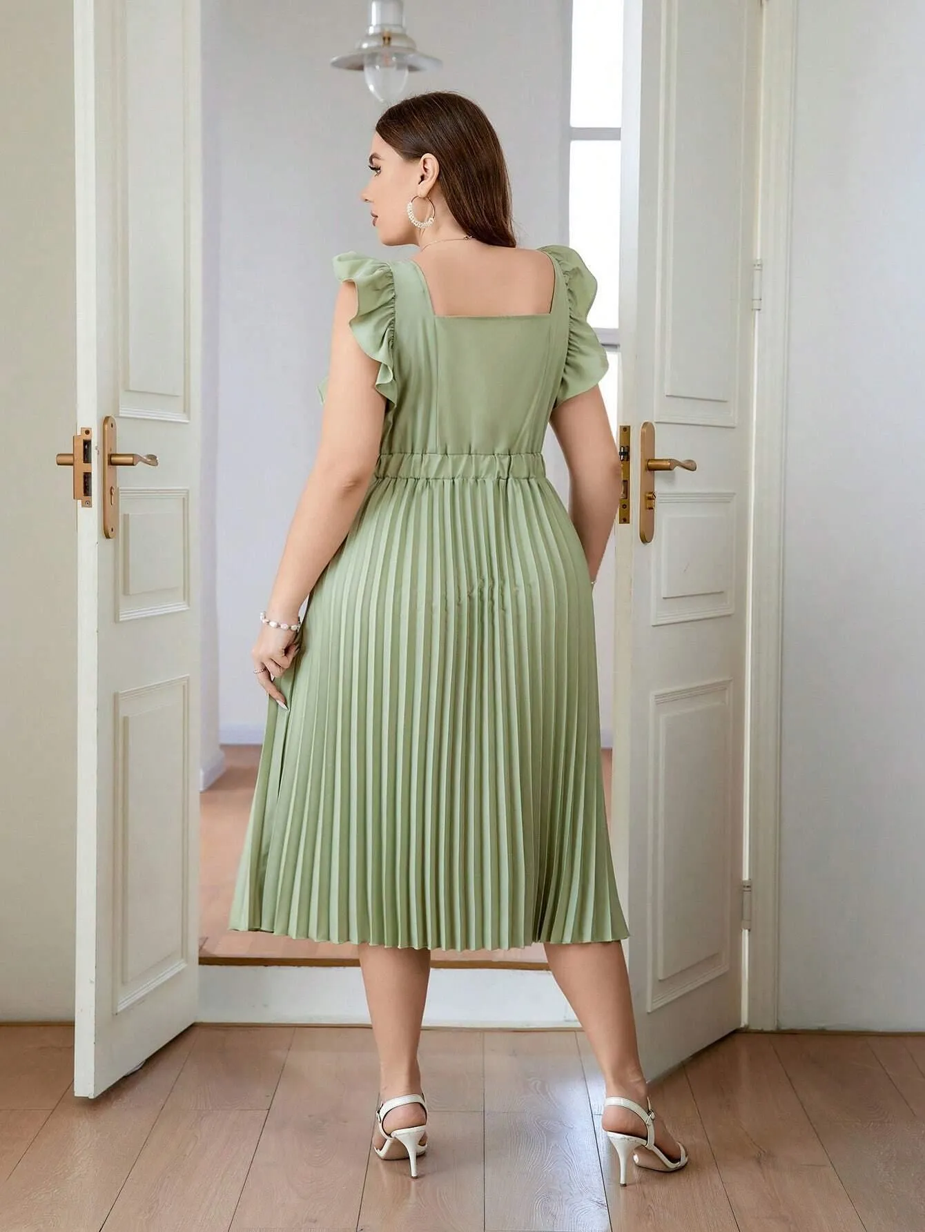 Vestido Longo Elegante Plus Size - Tabitha