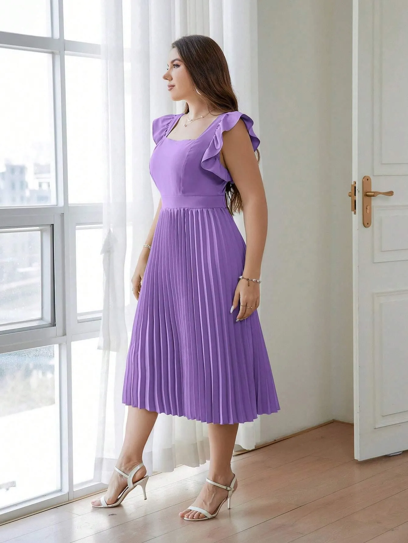 Vestido Longo Elegante Plus Size - Tabitha