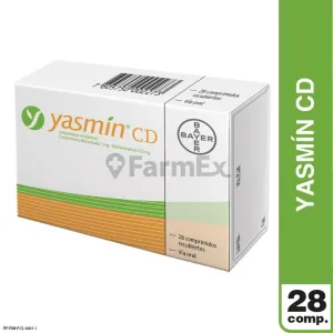 Yasmin CD x 28 comprimidos susc-1 de 2 meses